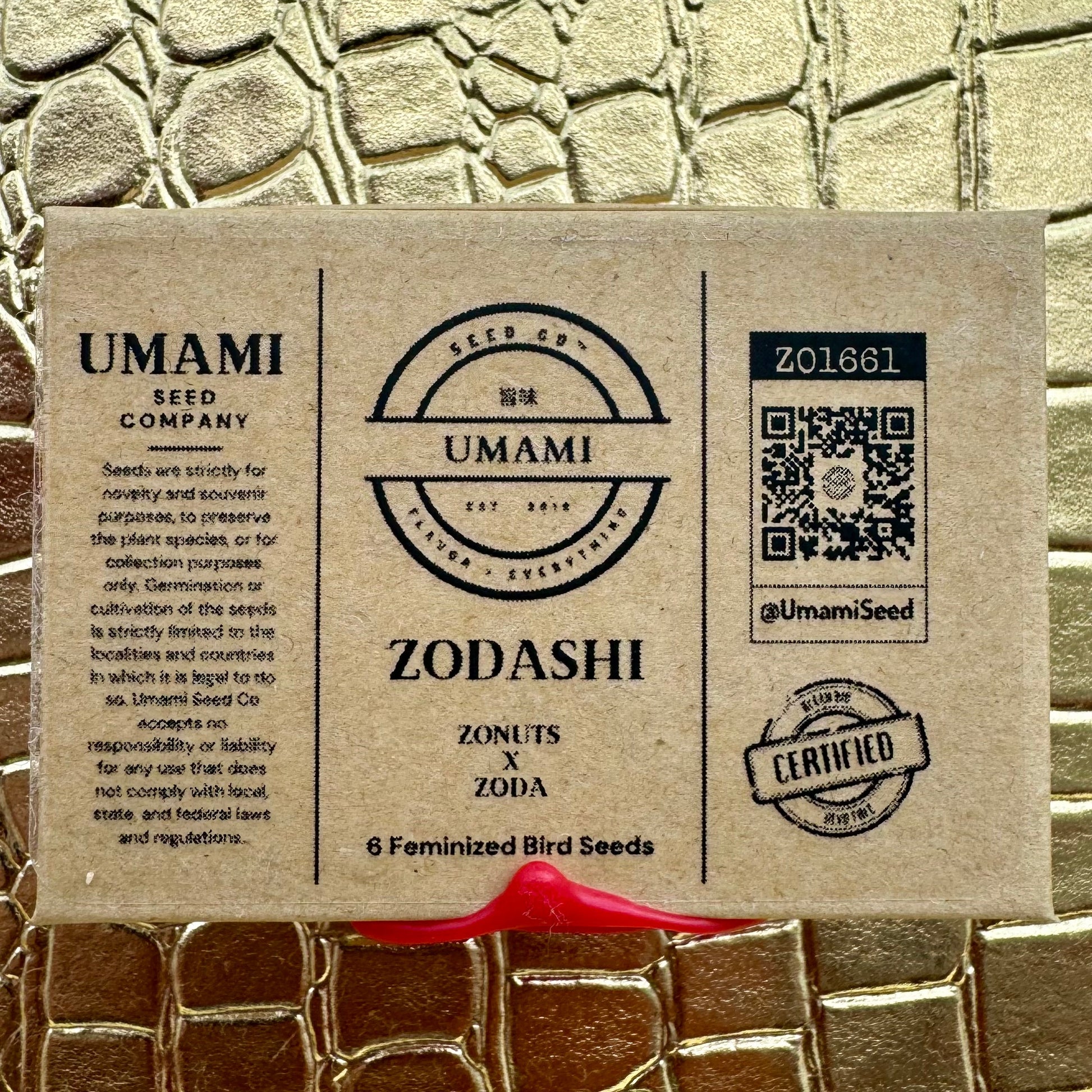 Umami Seed Zodashi (ZONUTS x ZODA) 7-Pack + 6 Freebies Sour Diesel x Zoda