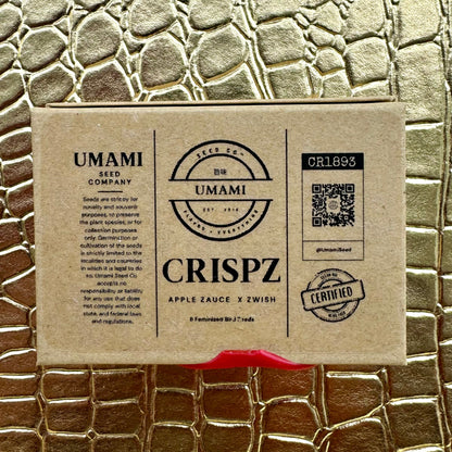 Umami Seed Company Crispz (APPLE ZAUCE X ZWISH) 7-Pack