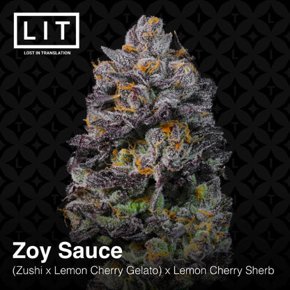 Zoy Sauce [(Zushi x Lemon Cherry Gelato) x Lemon Cherry Sherbert] 6-Pack